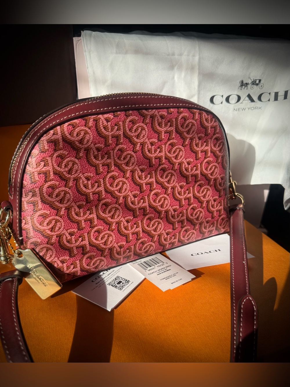 COACH Madi Crossbody and Bag Charm